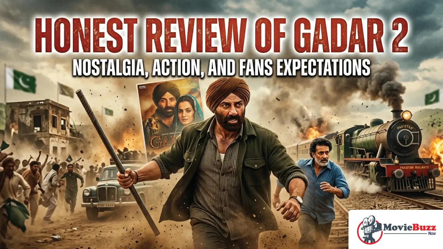 You are currently viewing Honest Review of Gadar 2 – Nostalgia, Action, and Fans Expectations