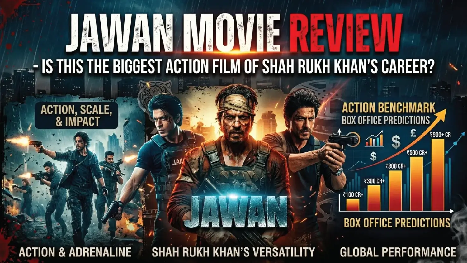 You are currently viewing Jawan Movie Review – Is This the Biggest Action Film of Shah Rukh Khan’s Career?